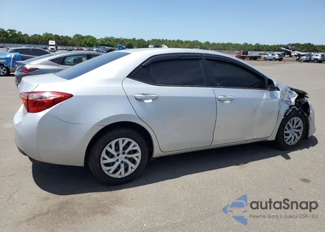 2017 Toyota Corolla L из США, поврежденный, VIN 2T1BURHE8HC846993